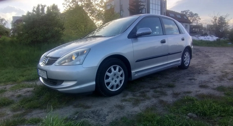 Honda Civic cena 7300 przebieg: 271000, rok produkcji 2004 z Sopot małe 631